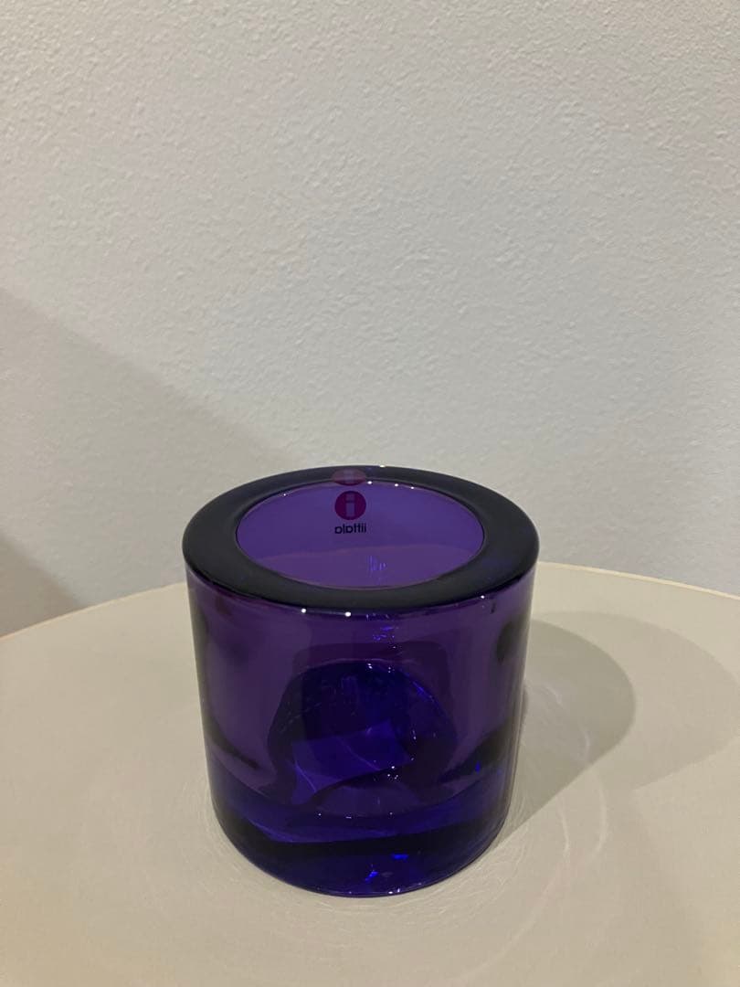 イッタラ　キビ　kivi キャンドルホルダー　ライラック