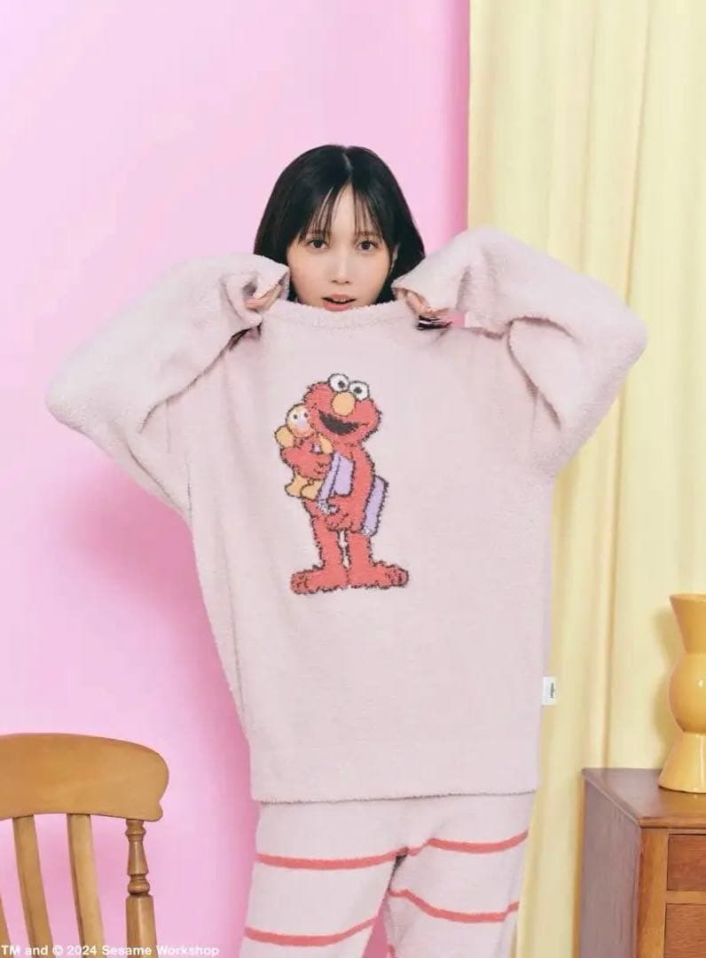 【新品未使用】gelato pique ジェラピケ　エルモ　セットアップ