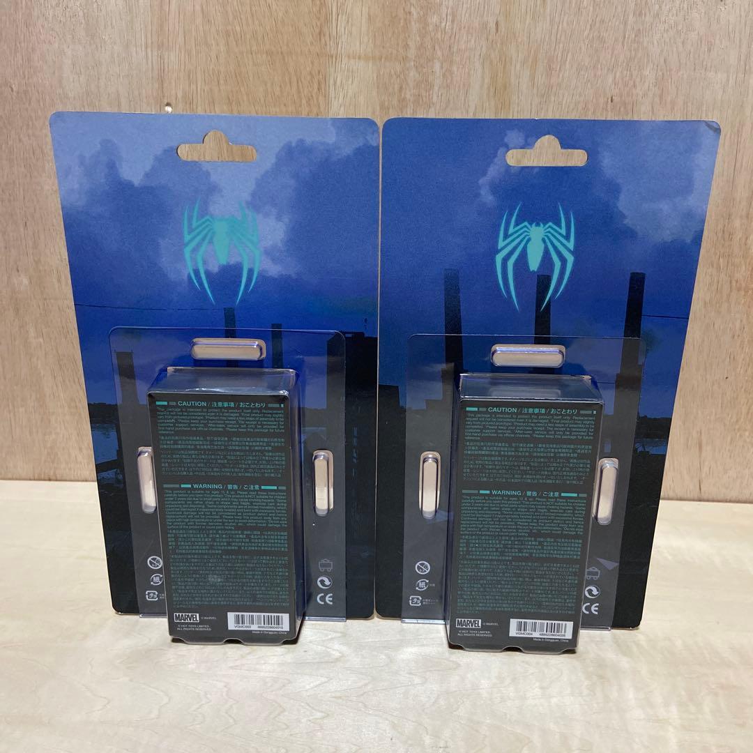 （新品未開封）スパイダーマン 格納庫LEDフィギュアセット　5体セット