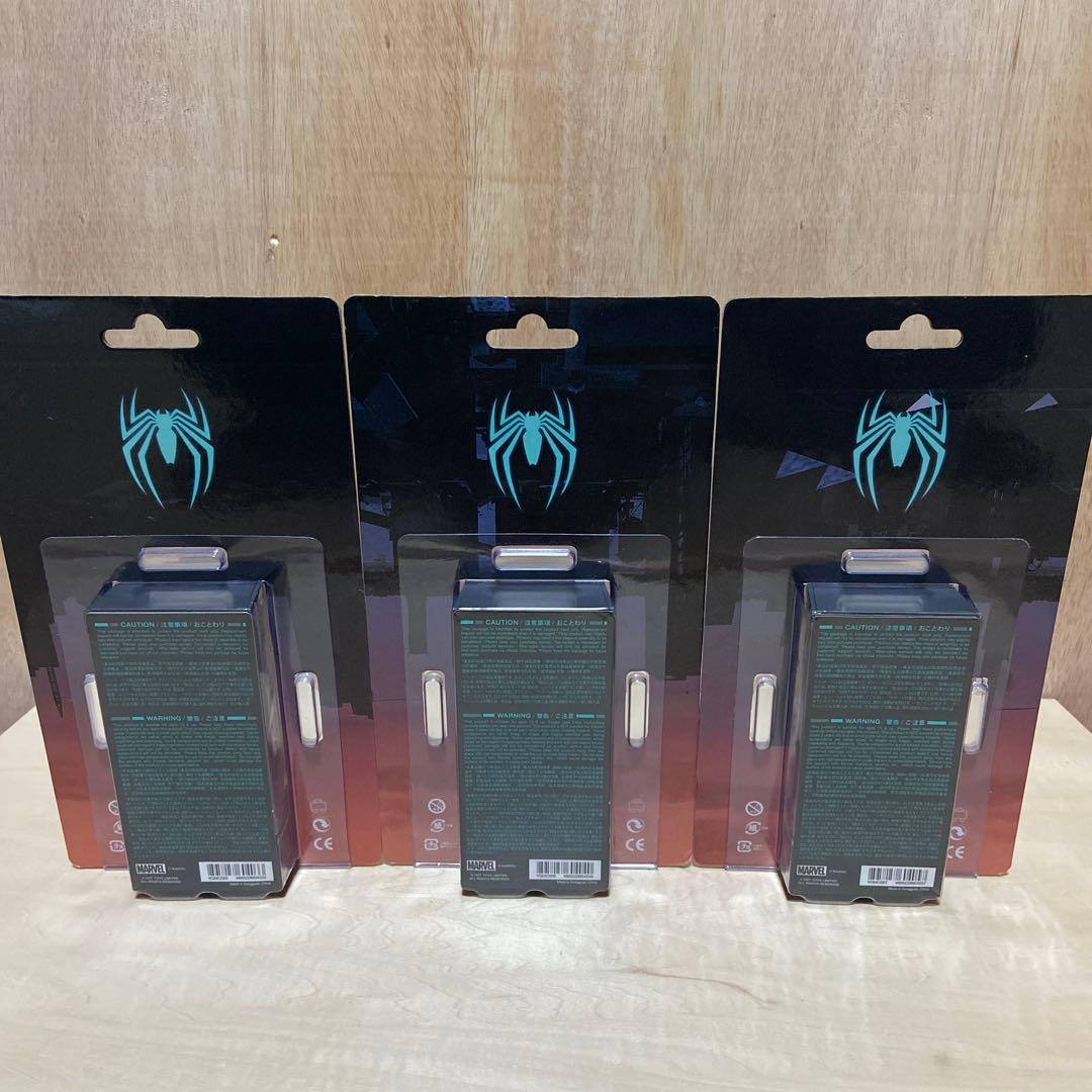 （新品未開封）スパイダーマン 格納庫LEDフィギュアセット　5体セット