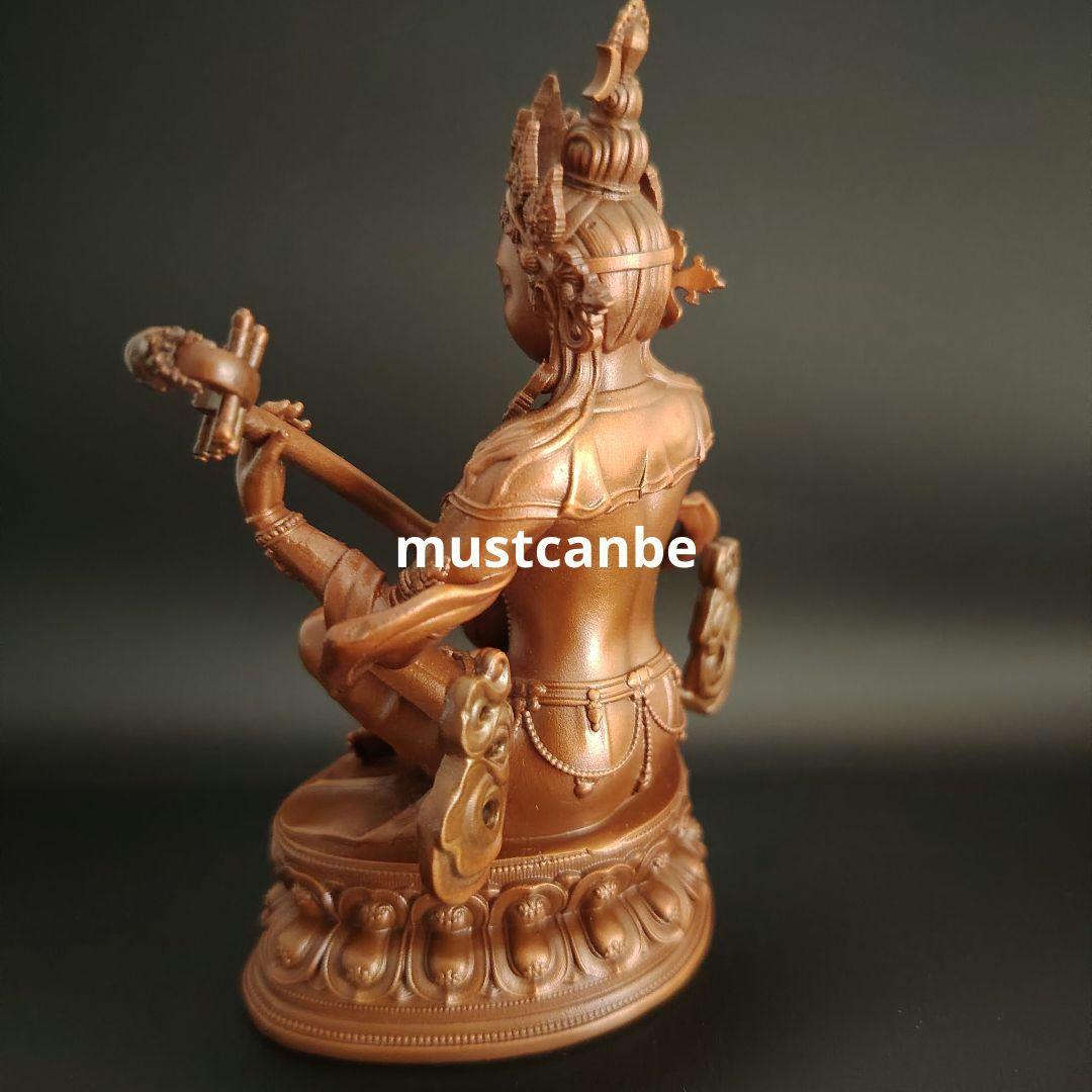 仏教美術 仏像 妙音天女仏像 銅製品工芸品 置物