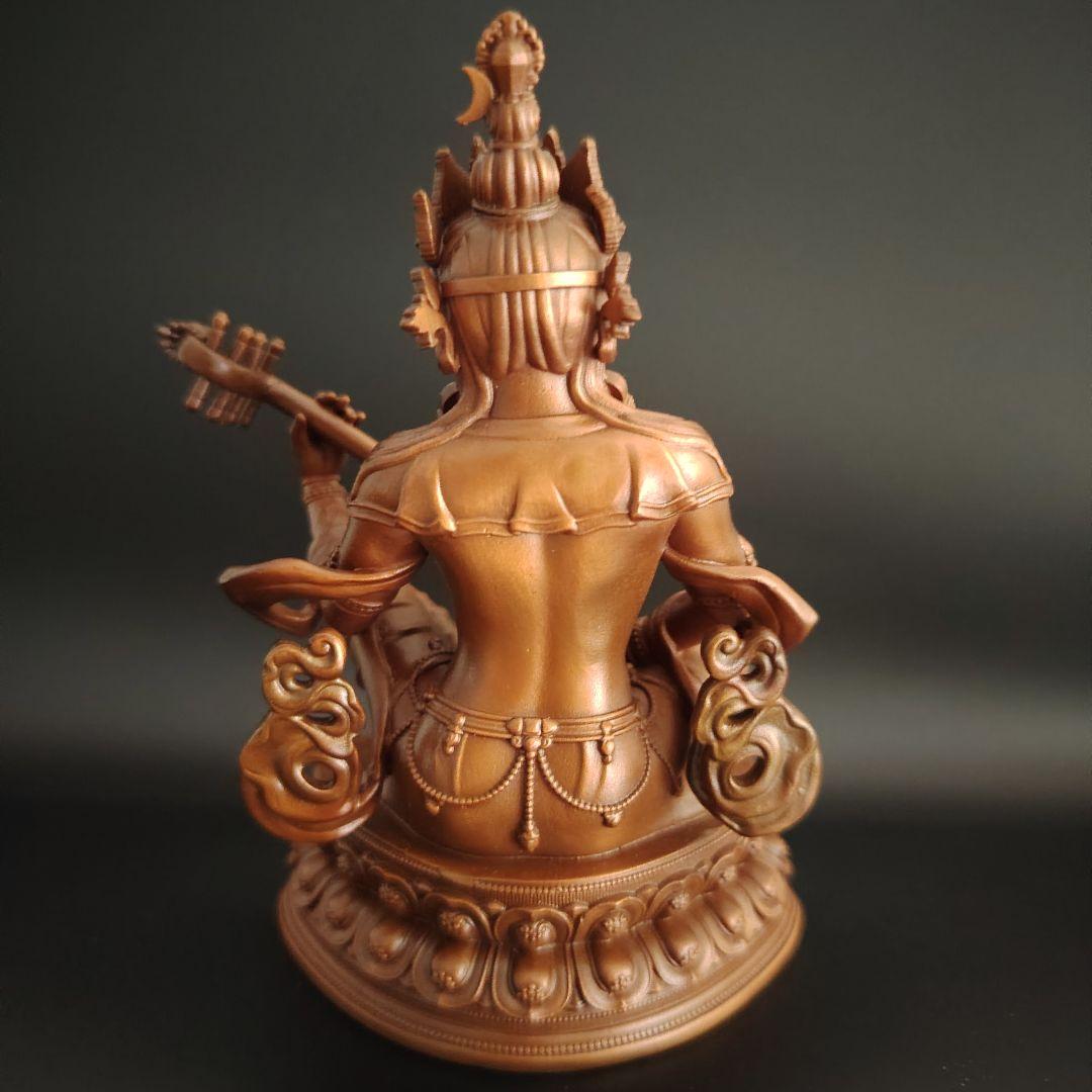 仏教美術 仏像 妙音天女仏像 銅製品工芸品 置物