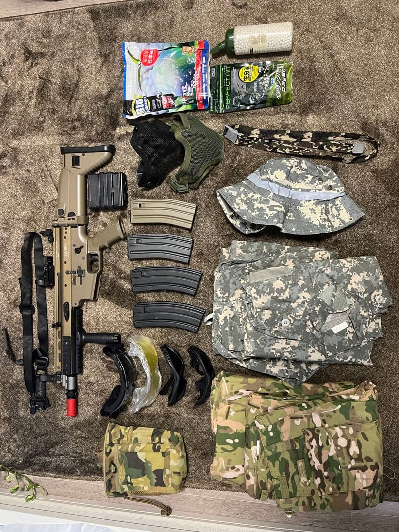 限定値下【中古】東京マルイ SCAH-L(次世代電動ガン)　他サバゲーセット