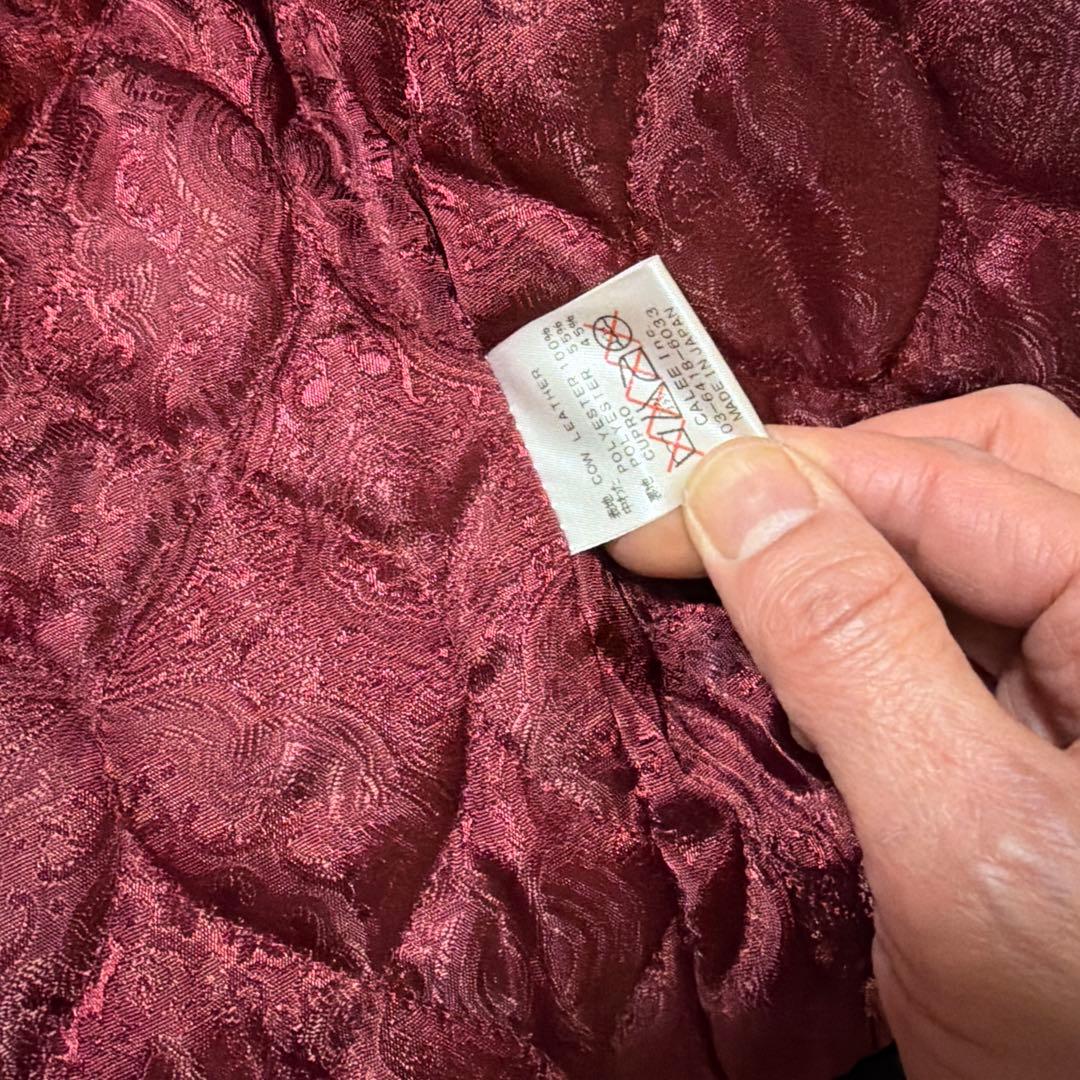 マ*イ様 希少❣️CALEE❣️シングルライダースジャケット