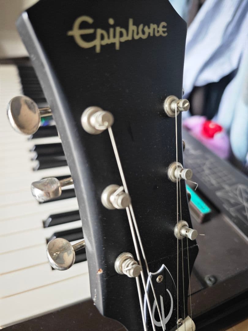 Epiphone casino worn ネック修理履歴あり