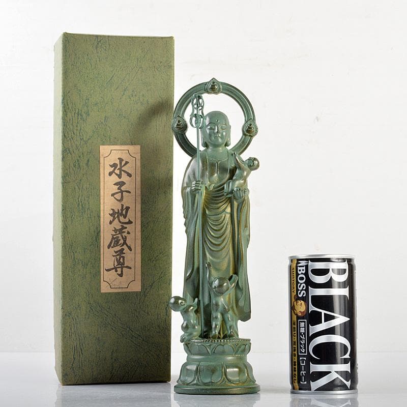 仏教美術　古銅青銅　水子地蔵尊　仏像　置物　C　6087