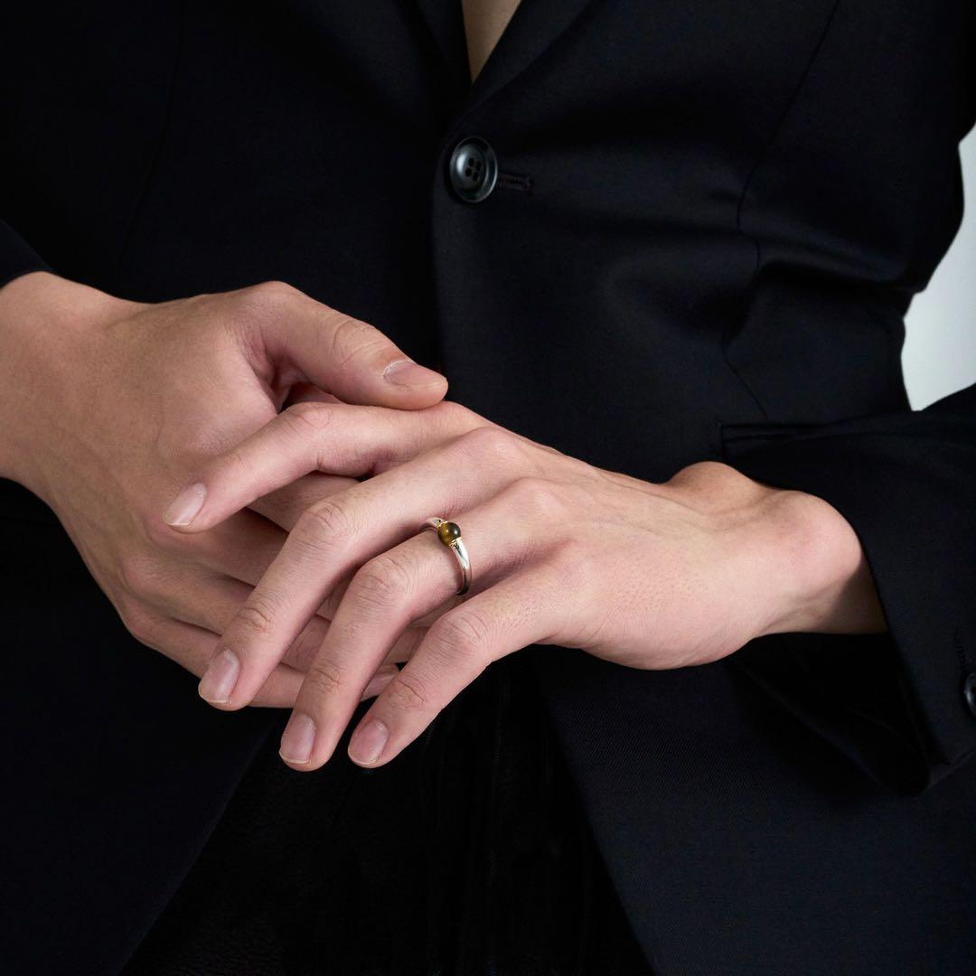 【GARNI】Baroque Ring BROWN 15号