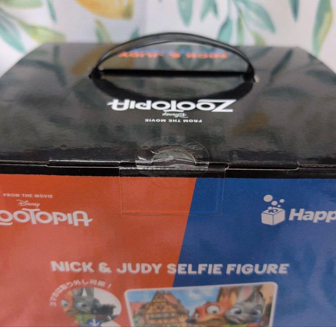 Happyくじ A賞 ニック&ジュディ セルフィーフィギュア 新品未使用