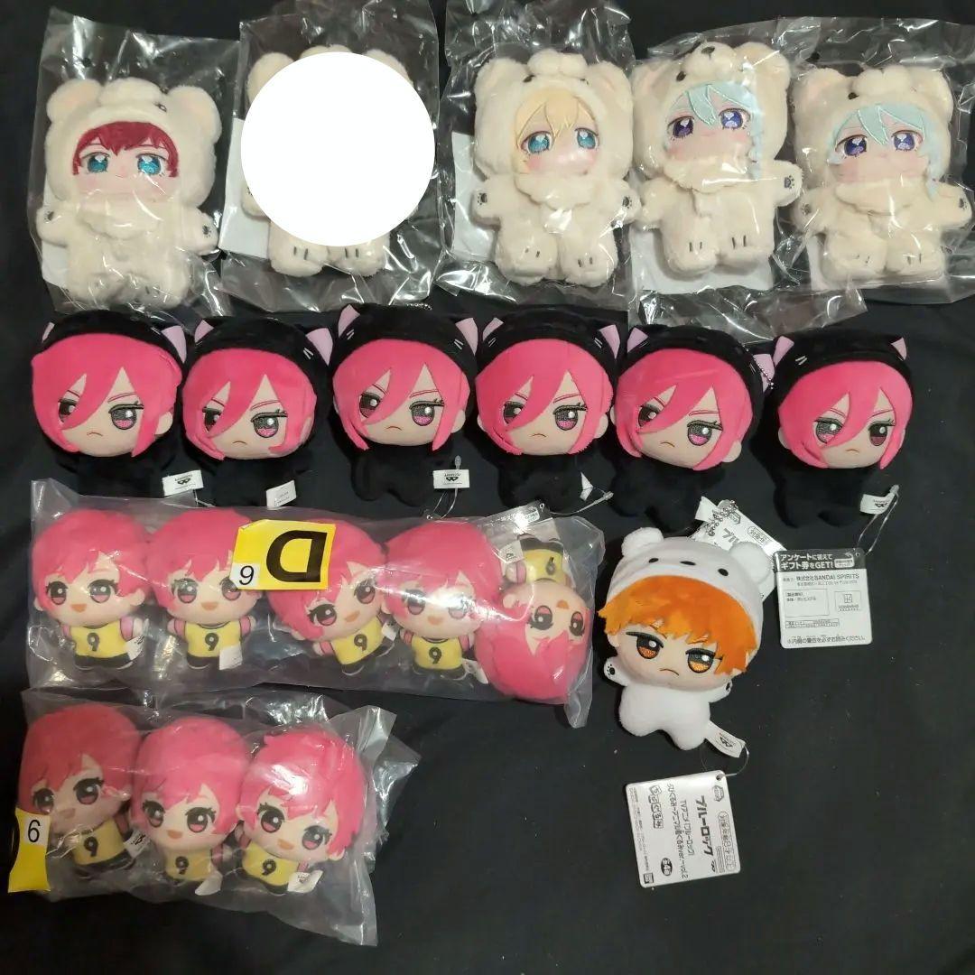 【大量】　あんスタ　ブルーロック　いつぬい　ちびぐるみ　一彩　薫　英智　渉