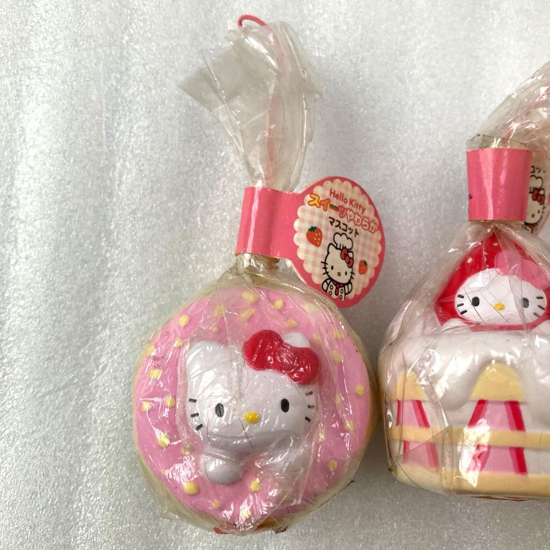 ハローキティ スイーツやわらか マスコット ストラップ スクイーズ ご当地キティ
