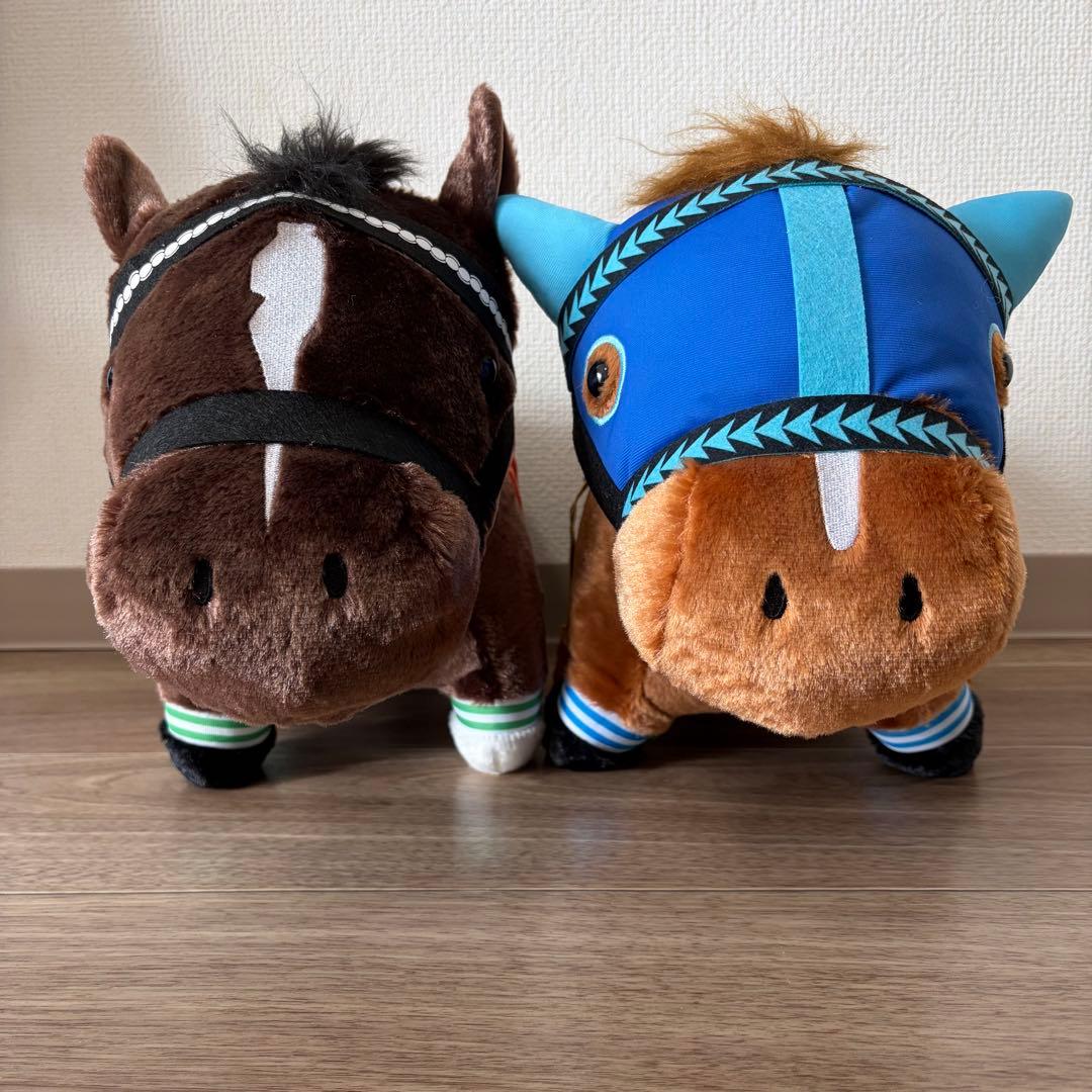 本日のみ！緊急値下げダイワスカーレット＆ウオッカサラコレふわふわBIGぬいぐるみ