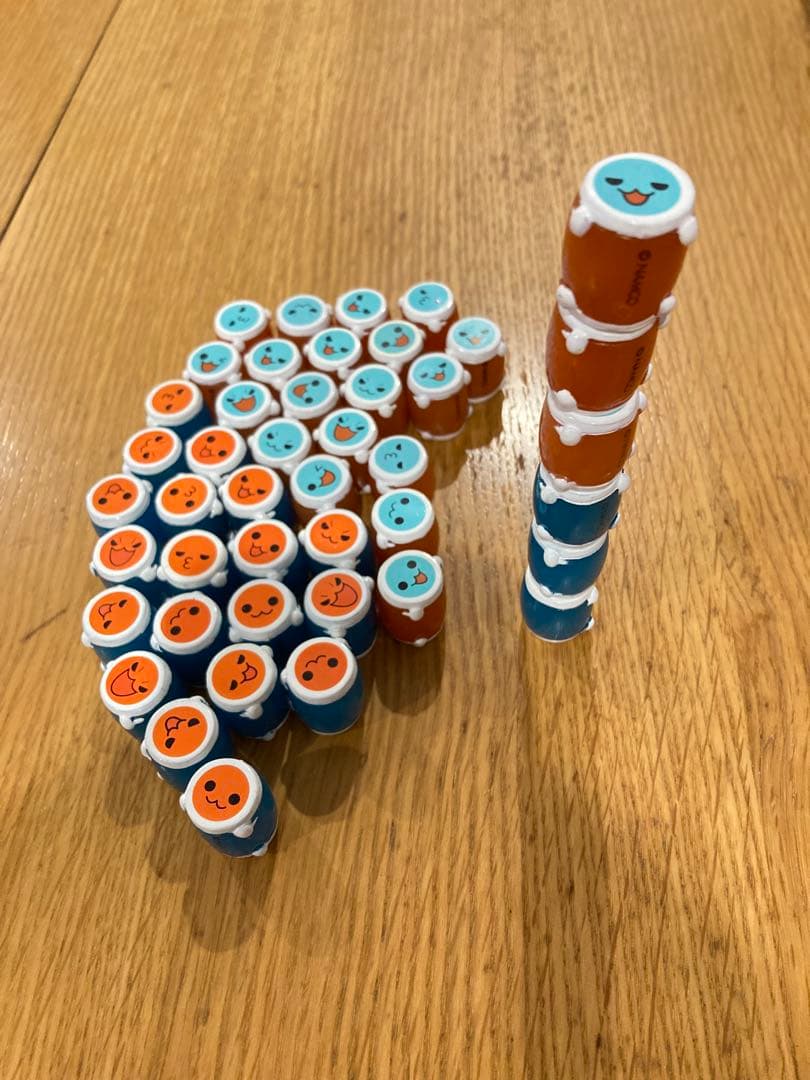 ミニフィギュア44点セットまとめ売り　どんちゃん　かっちゃん　太鼓の達人　ナムコ