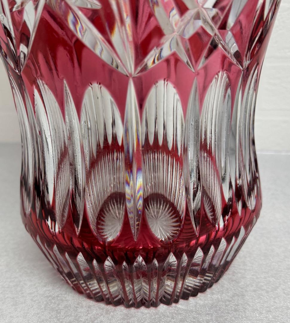M*A様 ボヘミアンクリスタルの大型花瓶