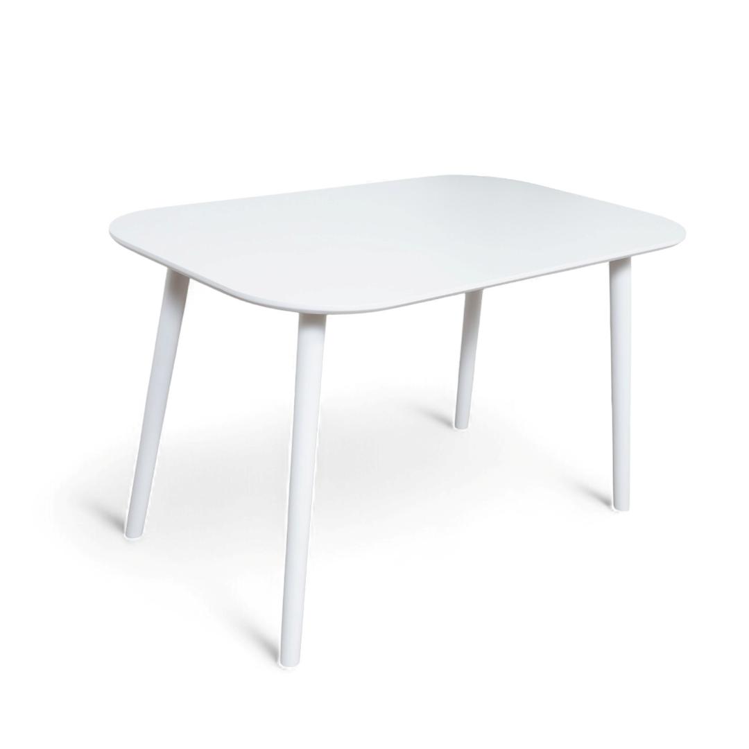 フォロー割【新品】ダイニングテーブル 4人用 幅120cm 角丸 簡単組立