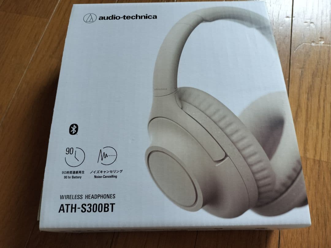 保証付 オーディオテクニカ ATH-S300BT ワイヤレスヘッドホン ホワイト