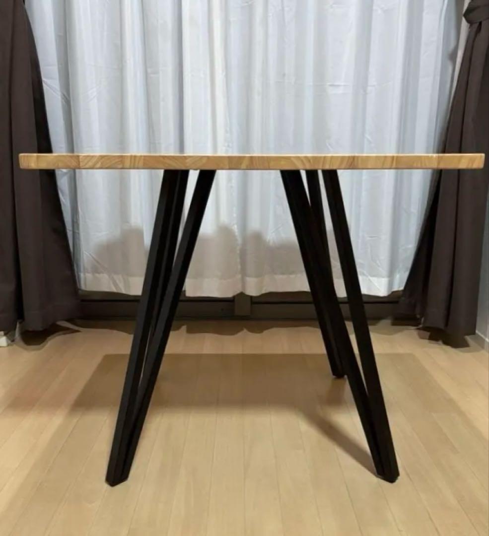 KANADEMONO スクエアテーブル 北欧 ダイニングテーブル　カフェテーブル