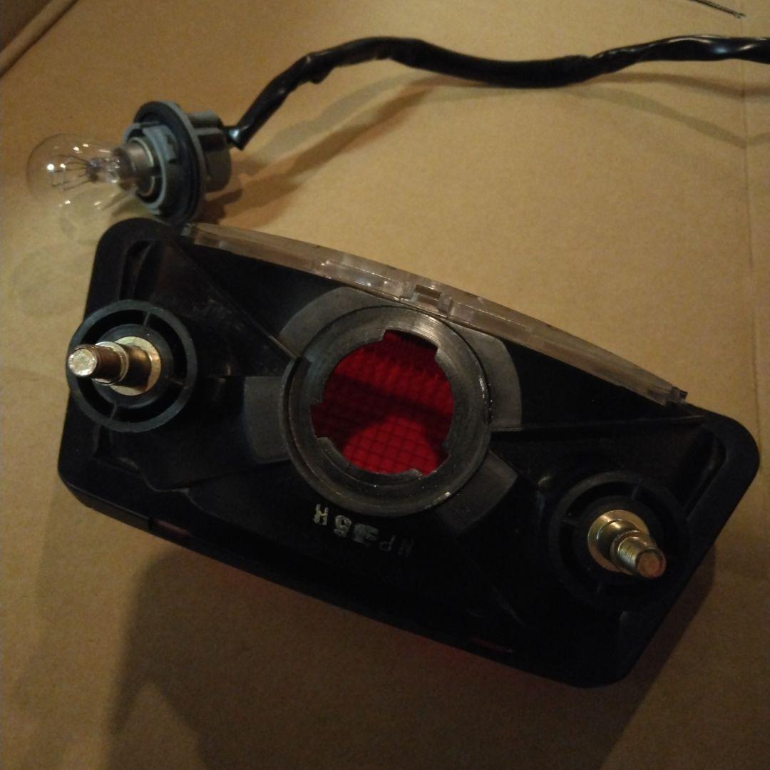 ホンダ純正本物当時物実車外しCBR400F赤色テールライト 3本配線付き