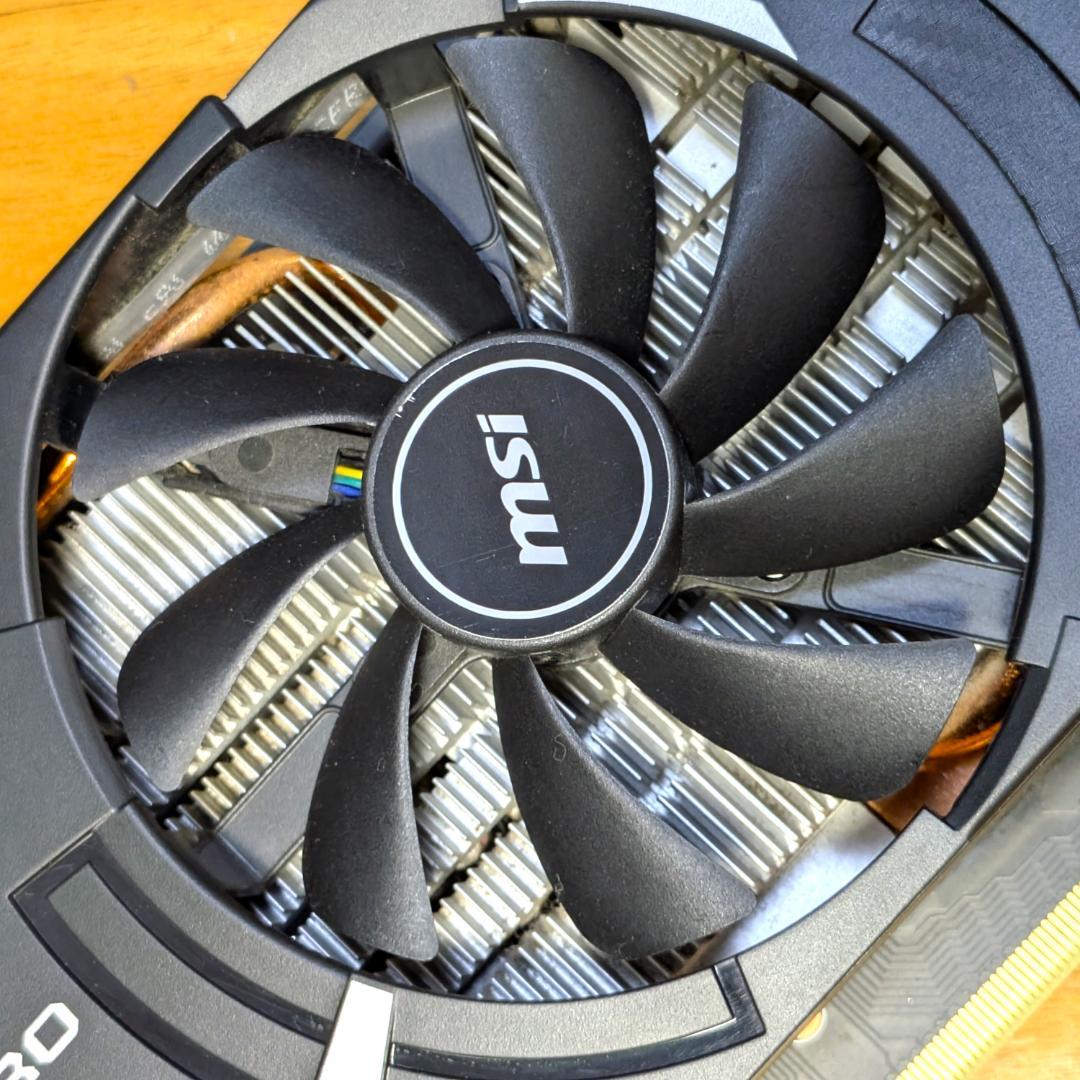 MSI GeForce GTX 1660 AEROグラフィックボード