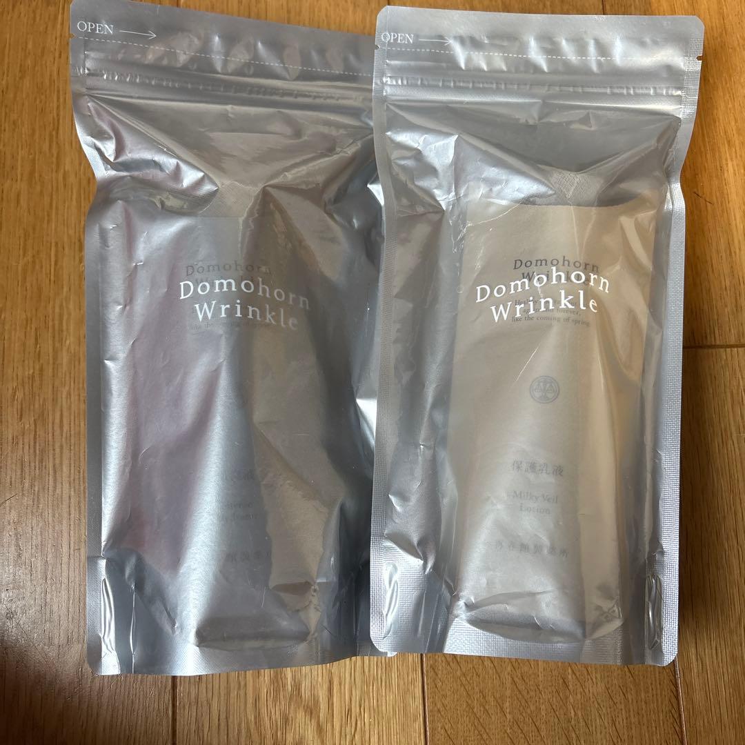 ドモホルンリンクル 保護乳液 100mL ＆保湿液 120ml