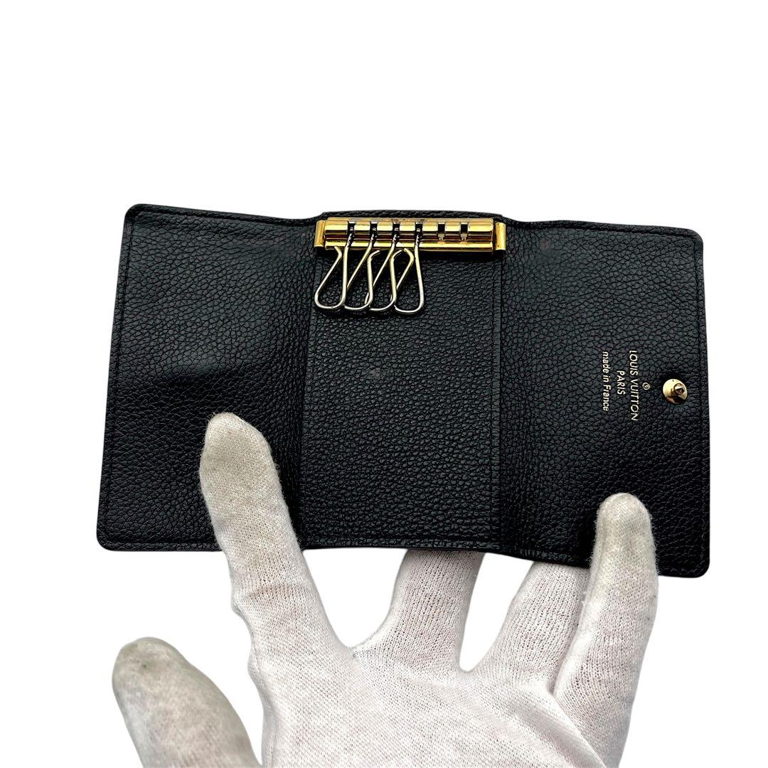 LOUIS VUITTON ルイヴィトン アンプラント 6連キーケース　黒