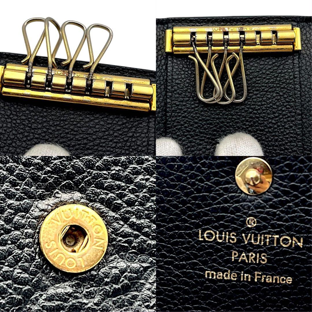 LOUIS VUITTON ルイヴィトン アンプラント 6連キーケース　黒