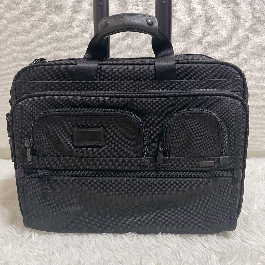 ✨極美品✨TUMI アルファDX 機内持込 キャリーケース イニシャル入り