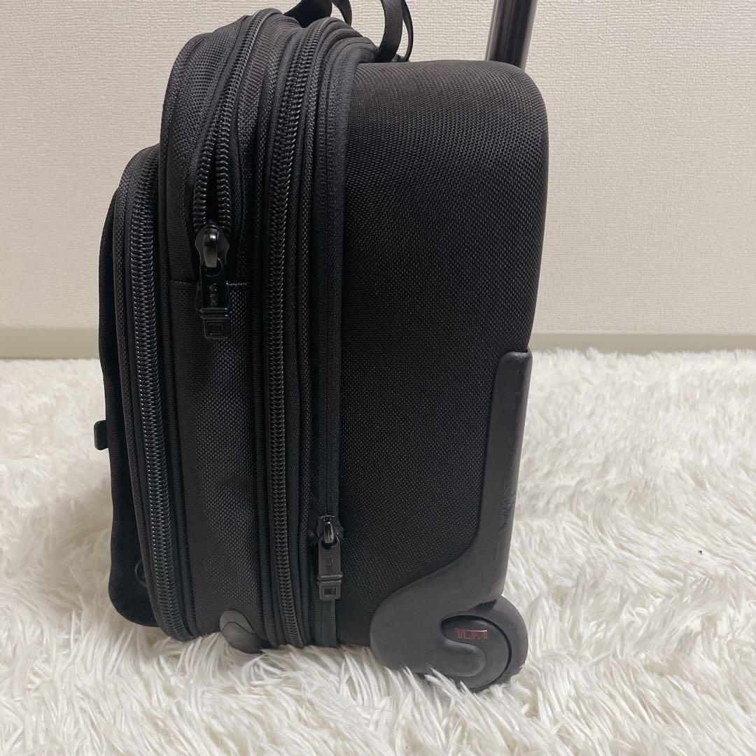 ✨極美品✨TUMI アルファDX 機内持込 キャリーケース イニシャル入り