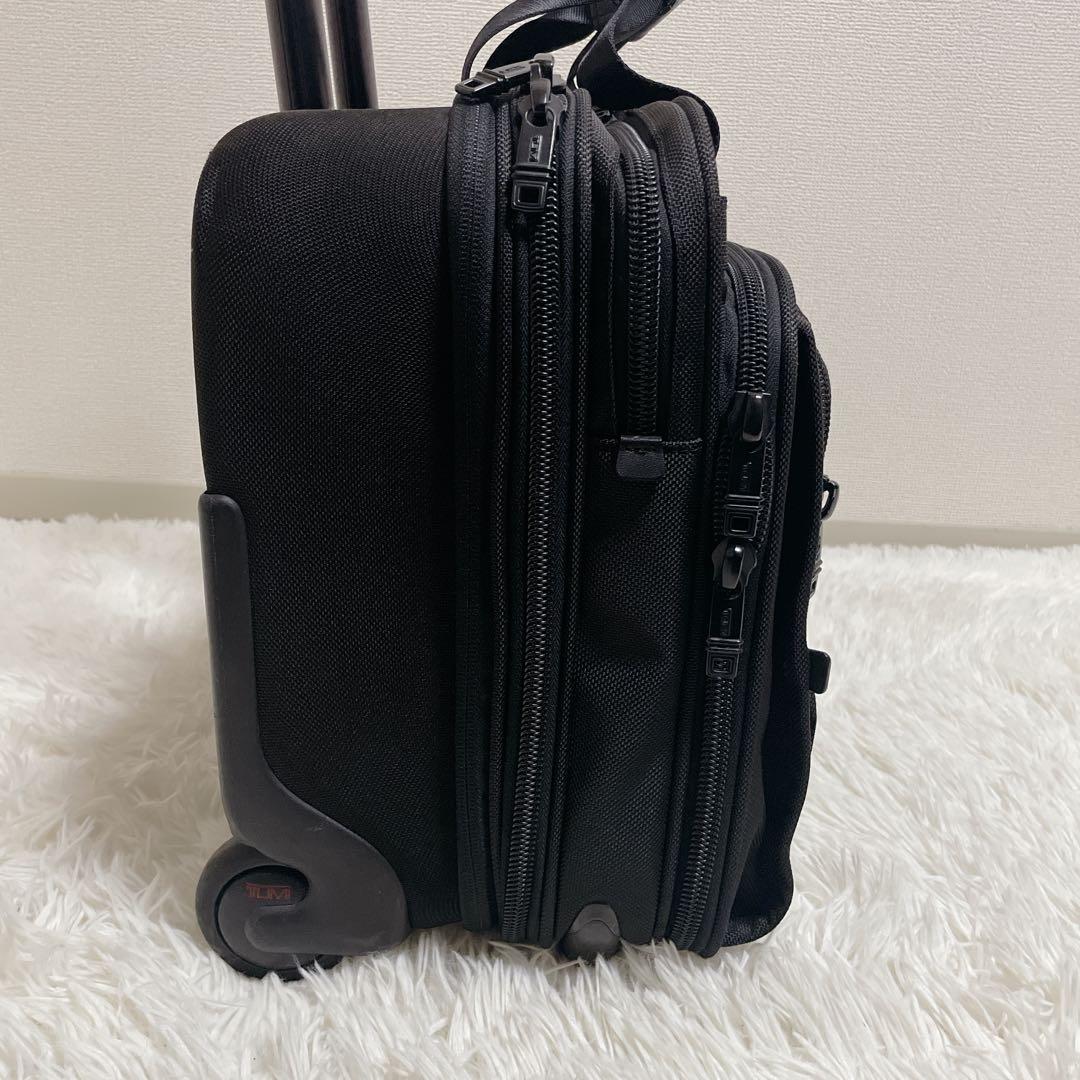 ✨極美品✨TUMI アルファDX 機内持込 キャリーケース イニシャル入り