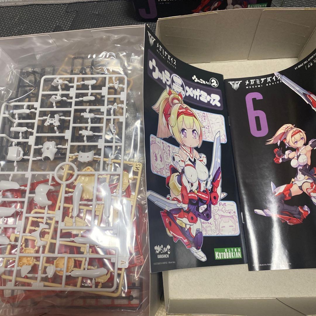 メガミデバイス 朱羅 忍者 朱羅 弓兵 未組立