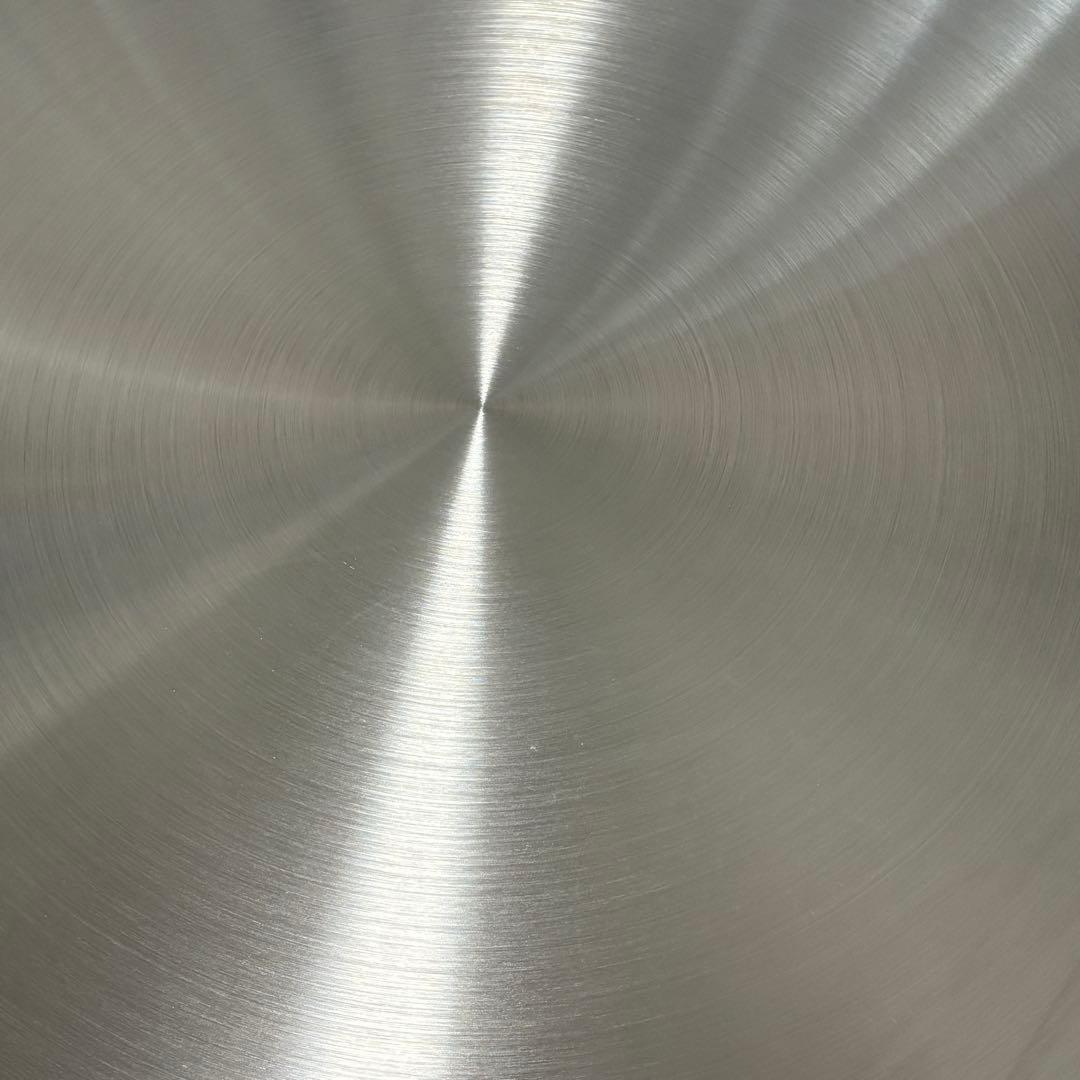 ステンレスコーヒーテーブル サイドテーブル ヘアライン仕上げ カフェ バルコニー