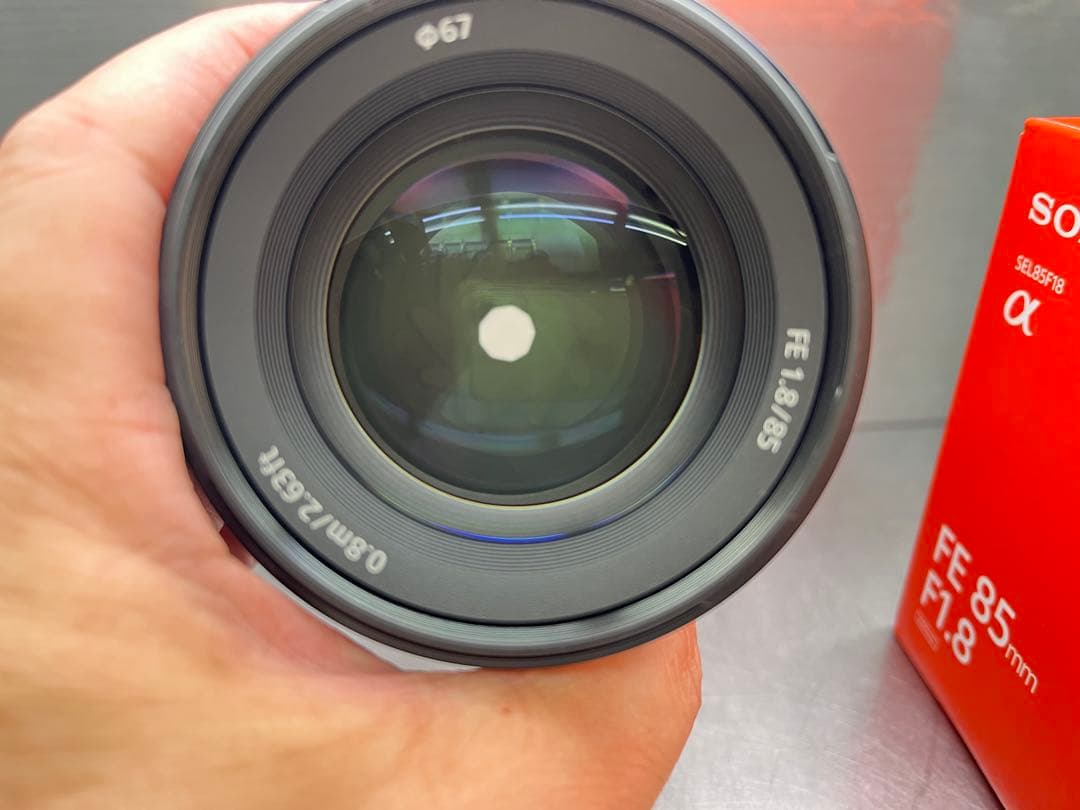 SONY FE 85mm F1.8 Eマウントレンズ