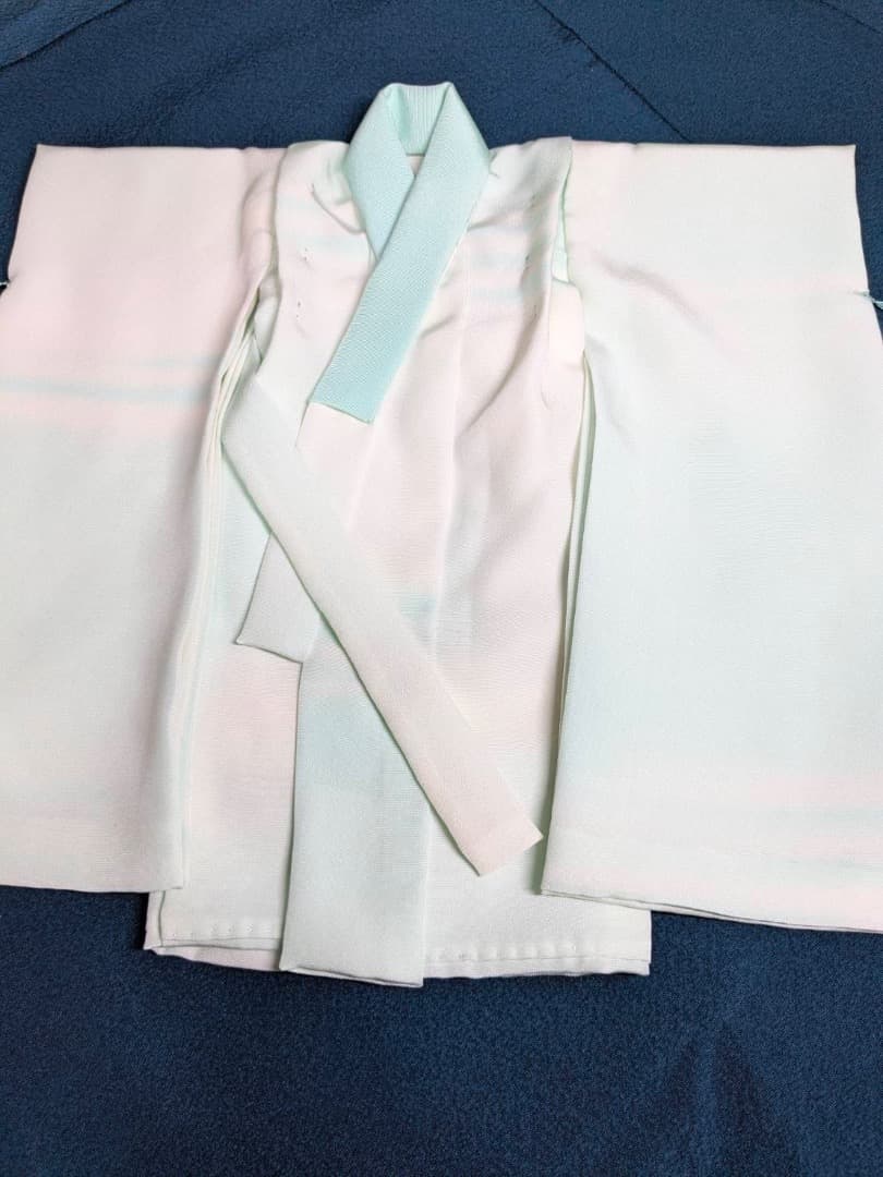 [静] 市松人形 男の子10号サイズの着物と長襦袢のセット