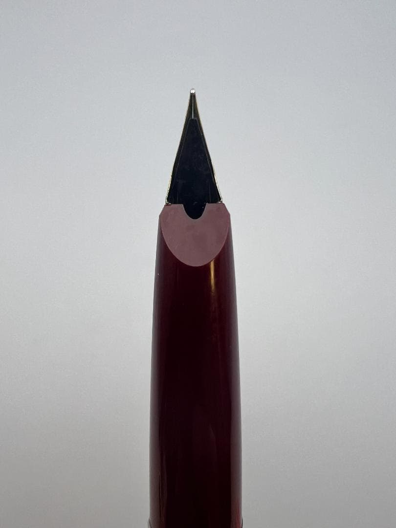 【海】Montblanc モンブラン K14 万年筆 585 ボルドー色