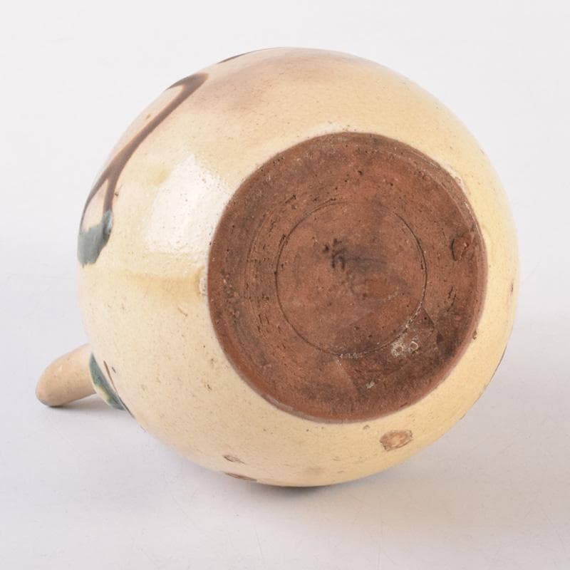 茶道具　美濃焼　加藤芳平作　色絵　水注　執壷　C　7223