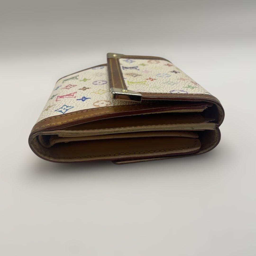 Louis Vuitton 二つ折り財布 ホワイト・マルチカラー本日限定価格