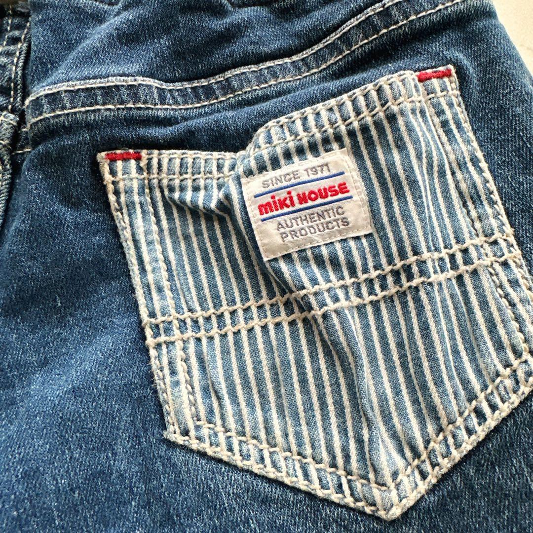 まりこさま専用ページミキハウス　デニムパンツ　120cm