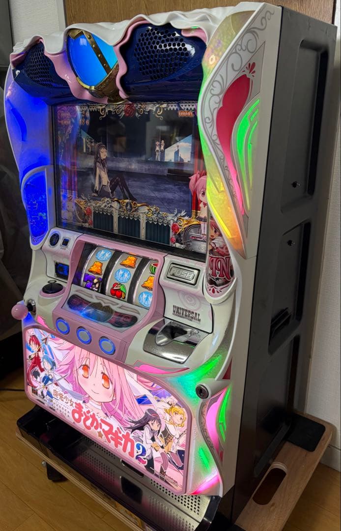 パチスロ　まどかマギカ2 実機　不要機、ボリューム調整　まどマギ2