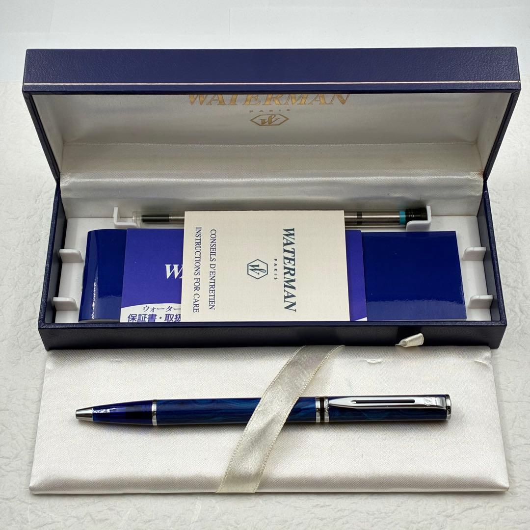 WATERMAN ウォーターマン ロレア ブルー 限定 ボールペン