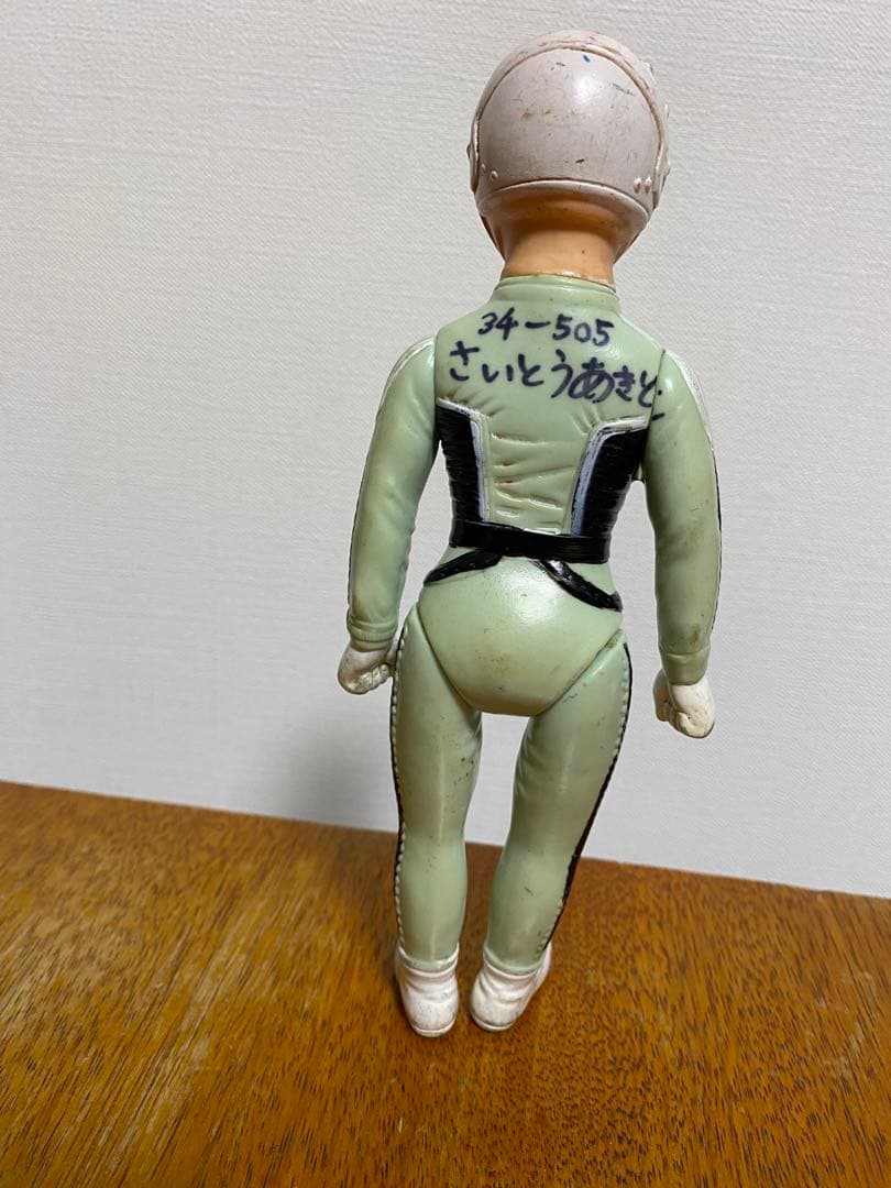 超希少65 当時物 ソフビ ウルトラセブン モロボシダン 円谷プロ マルサン