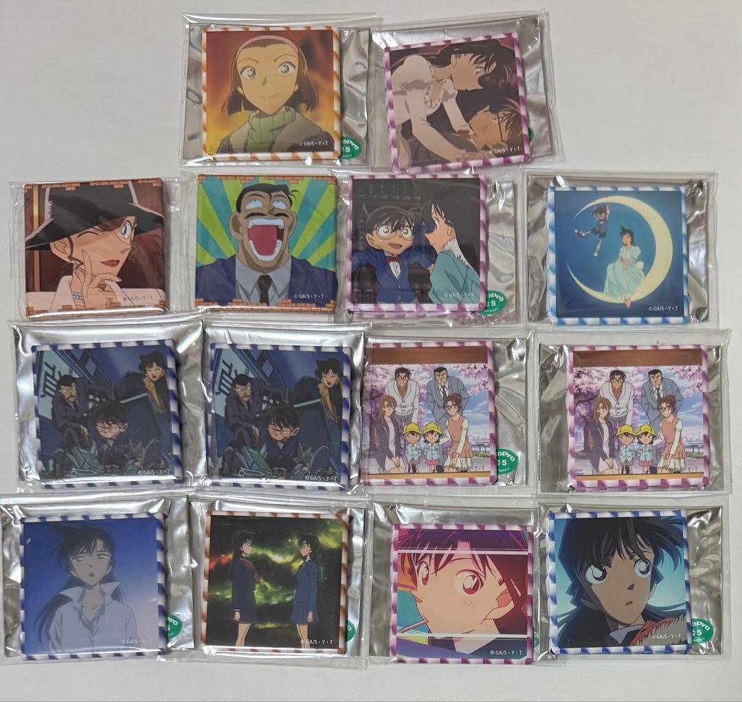 【バラ売り⭕️】コナンランド メモリアル缶バッジ 毛利蘭 江戸川コナン 中森青子