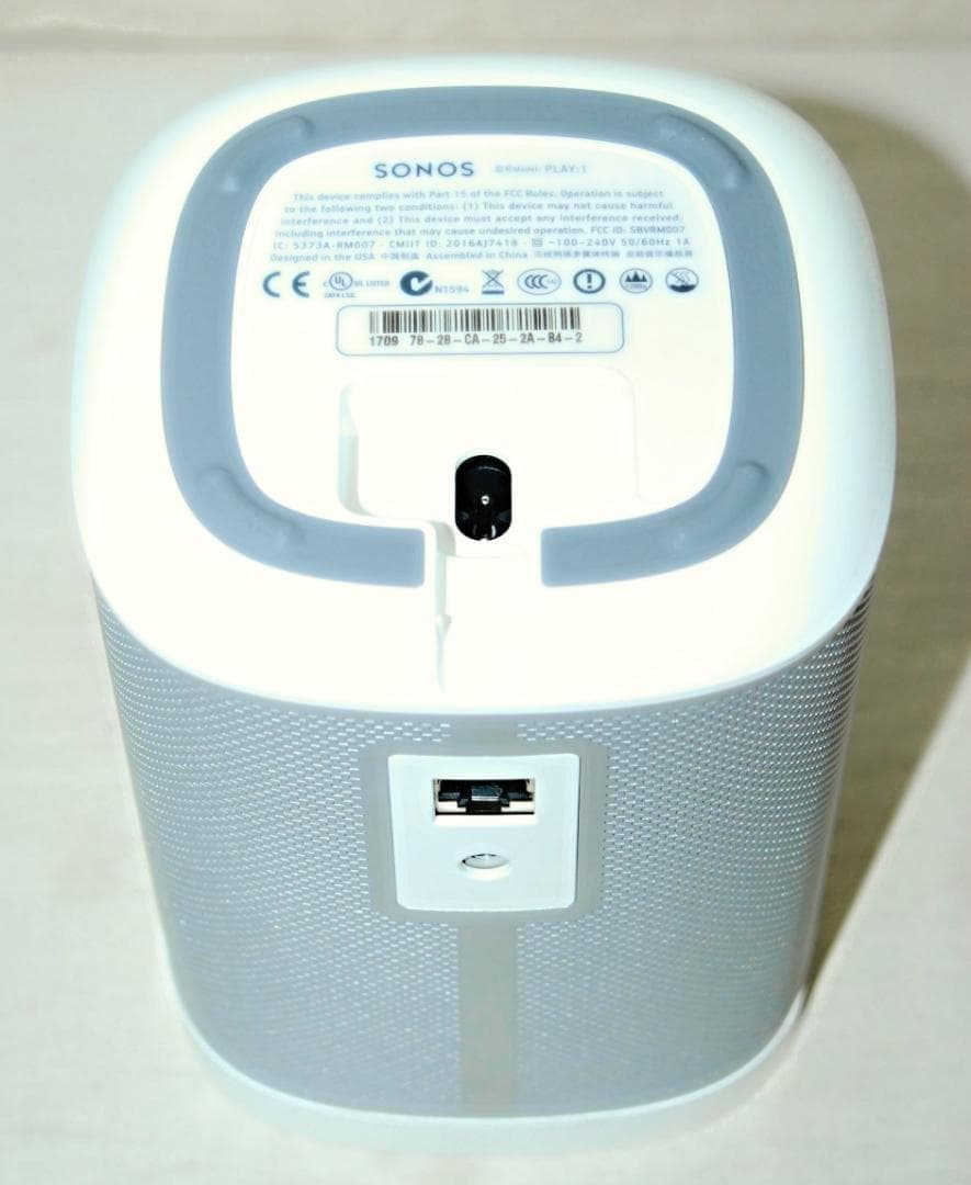 ソノス プレイ1 Sonos PLAY1 スマートスピーカー ワイヤレス