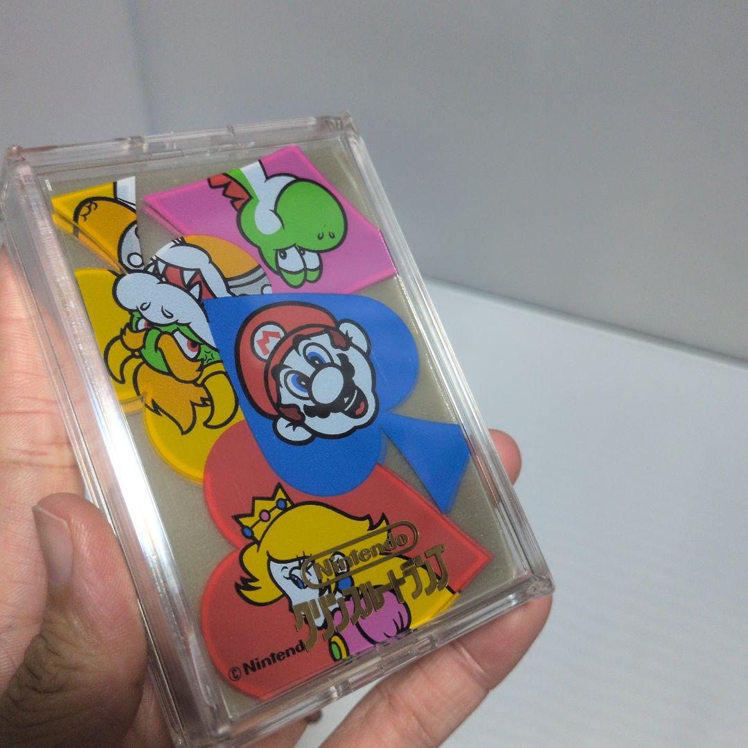 Nintendo マリオ クリンスルー トランプ 3点セット 未使用