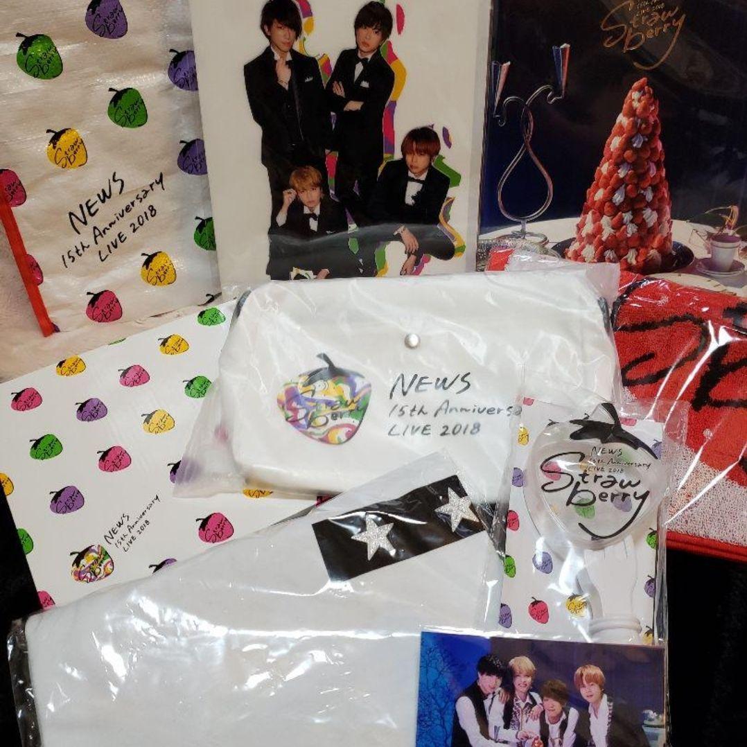 アイドル NEWS 15th Anniversary  2018 strawberry