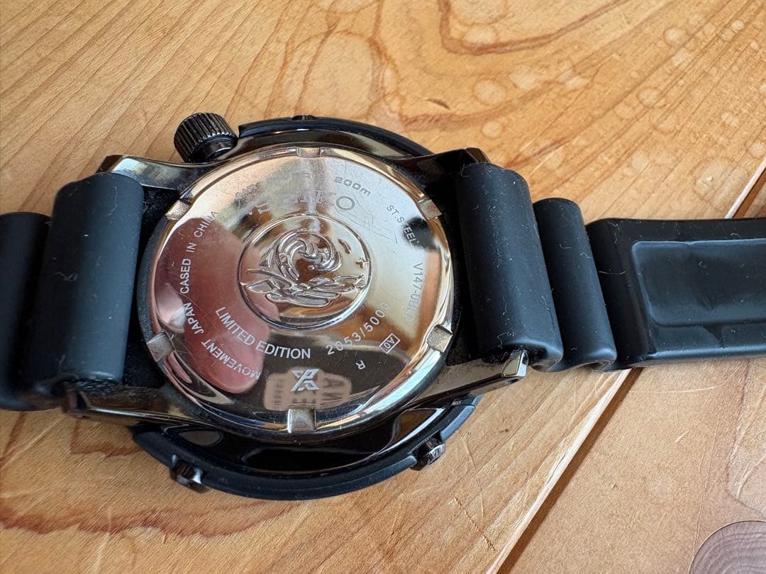 セイコー SEIKO プロスペックス ダイバー ツナ缶 V147-0BL0