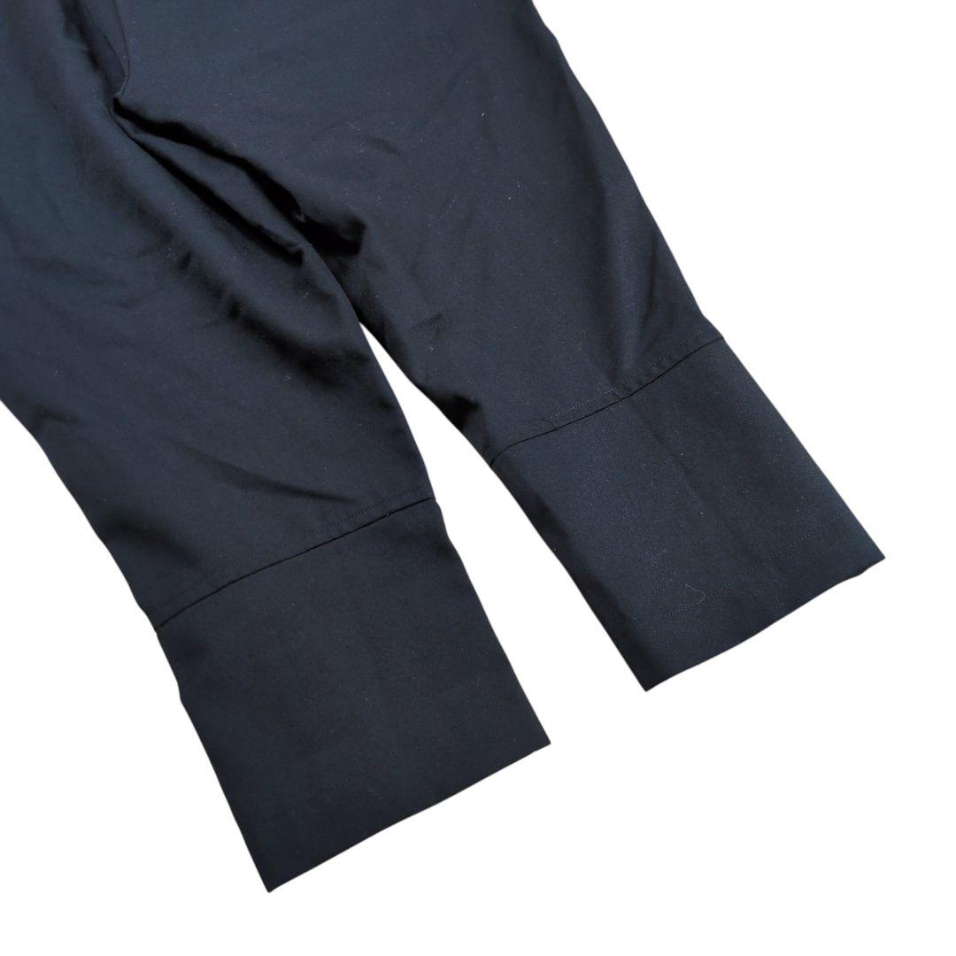 【美品】ブラックコムデギャルソン 裾ボタン 寅壱 ウールパンツ