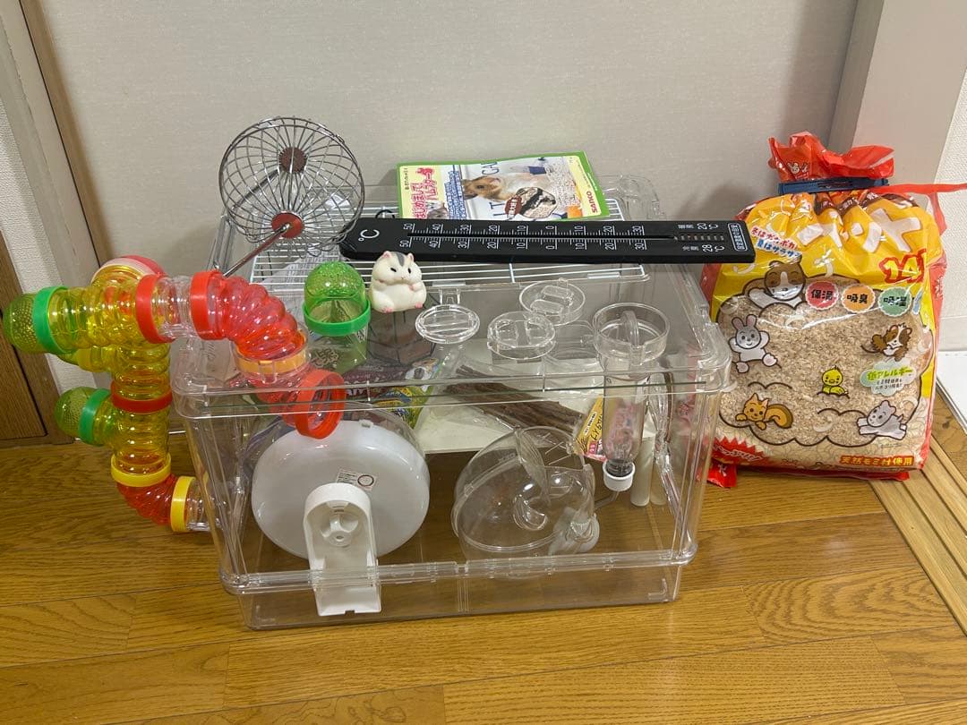 ハムスター飼育セット 一式 SANKO シャイニー45 ケージ 用品多数