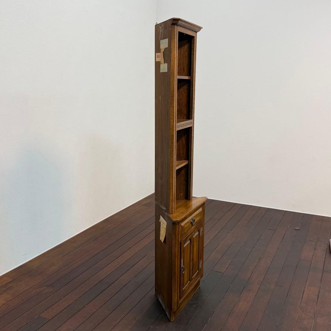 H110K27b アンティーク調 コーナーキャビネット