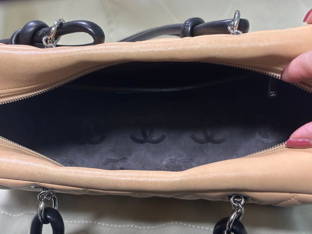 CHANEL シャネルカンボンラインボウリングバッグ