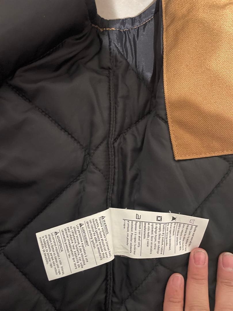 Carhartt ブラウン ベスト Sサイズ