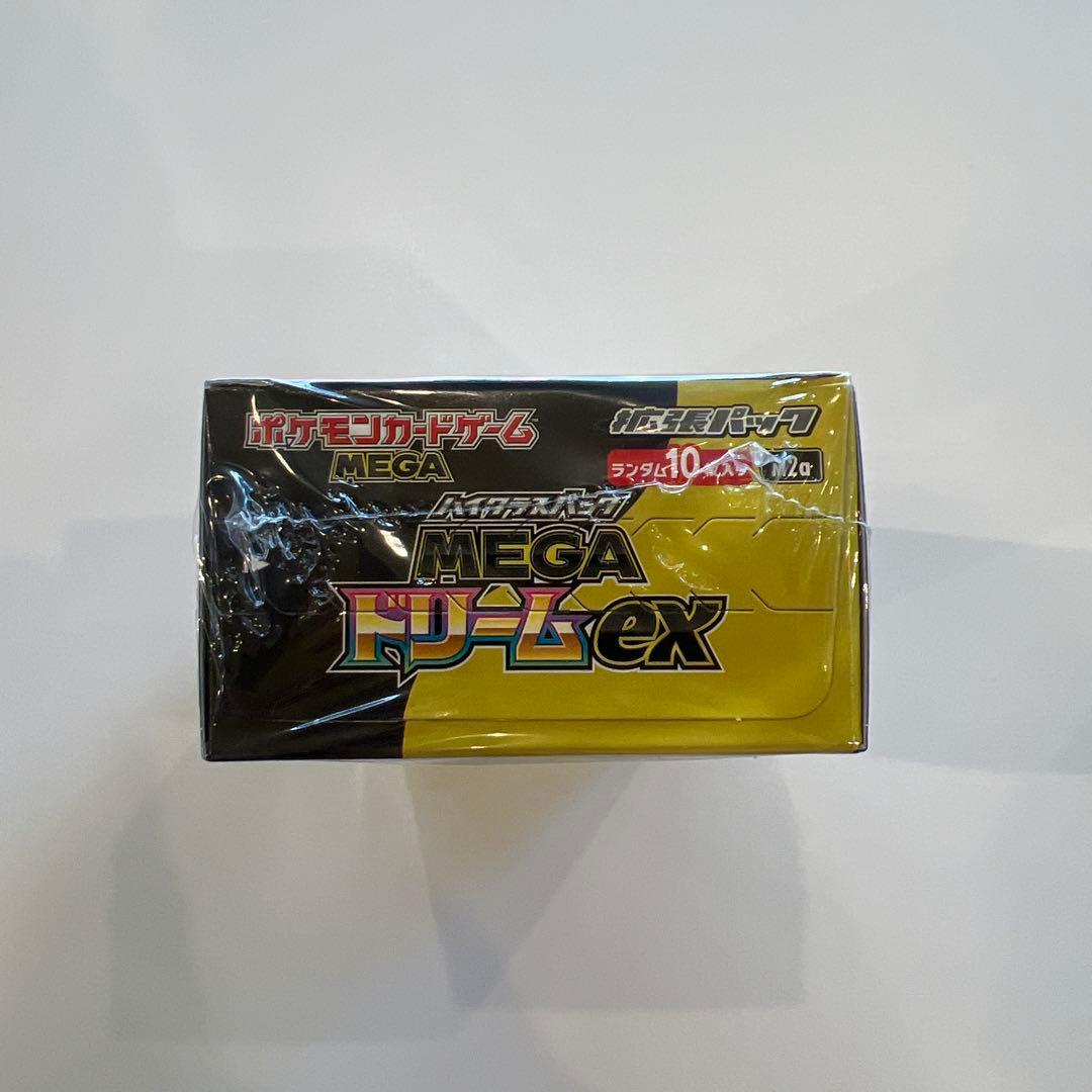 ポケモンカードゲーム　MEGAドリームEX シュリンク付き　未開封